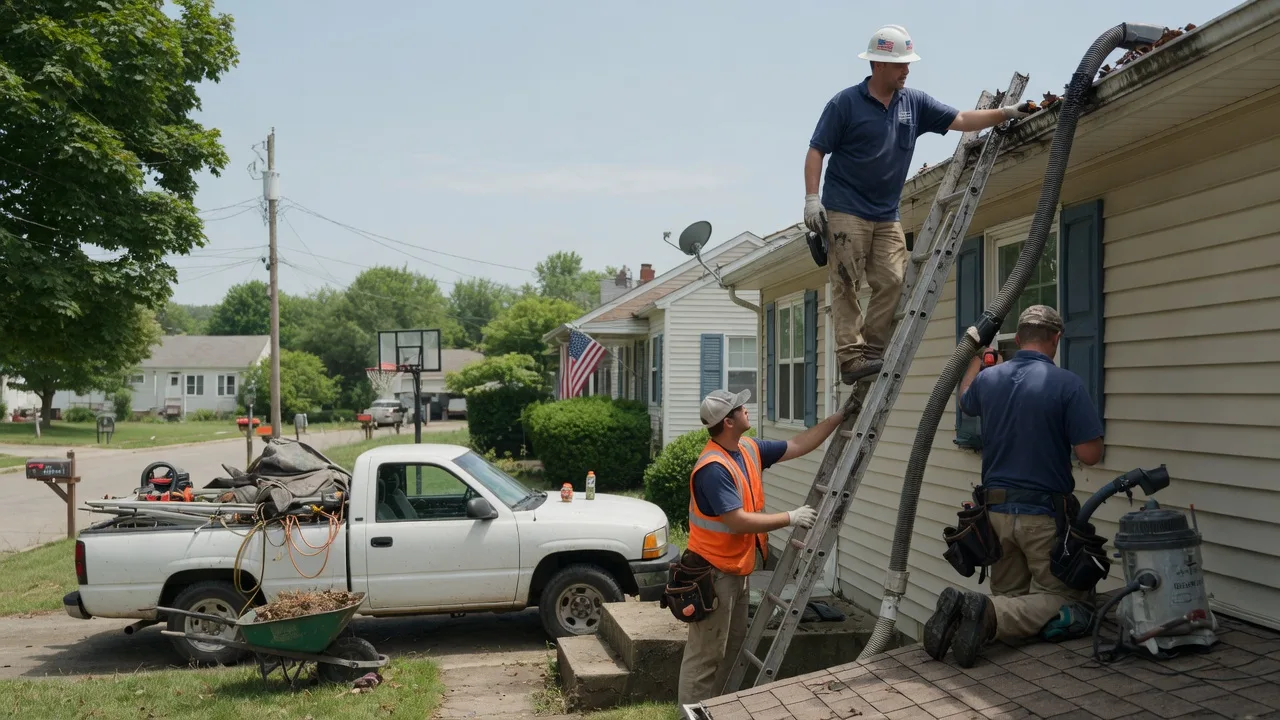 Gutter Installation in Dunlow, WV near me
